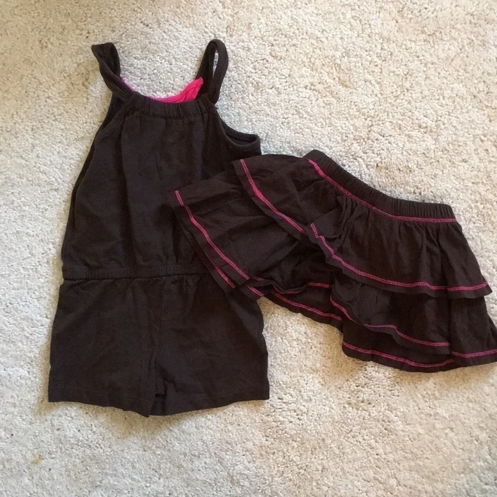 CIRCO Girls Short Romper & Skirt Set. P/A1045/2